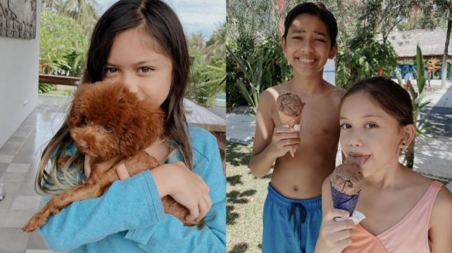 Gemeshh!! 5 Foto Ganteng dan Cantik Jason dan Sarah, Anak Nana Mirdad dan Andrew White