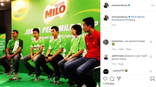 Potret transformasi Anthony Ginting [Instagram]