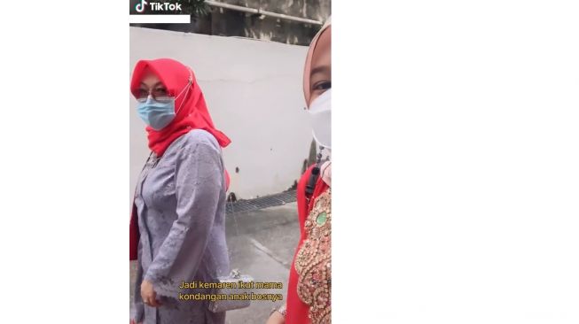 Ikut Mamah Kondangan, Wanita Kaget Ada Makanan-makanan Tak Terduga (TikTok)