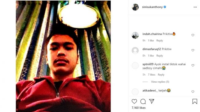 Potret transformasi Anthony Ginting [Instagram]