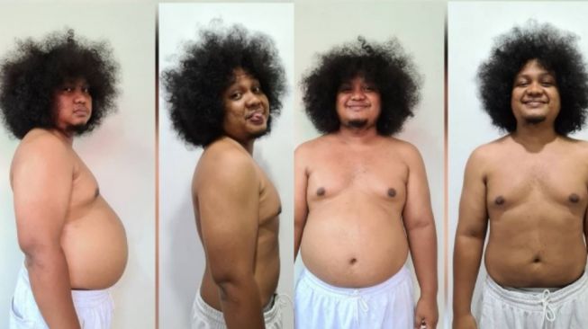 Dulu Gendut, Babe Cabita Diet Sekarang Badannya Kurus, Bukti Foto Berat Badan Turun 20 Kg