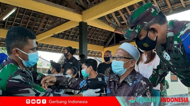 Serbuan Vaksinasi di Pagutan Mataram, Danrem: Kesehatan Masyarakat Utama