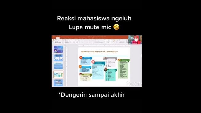 Mahasiswa Ngeluh ke Dosen Waktu Kelas Online (TikTok)