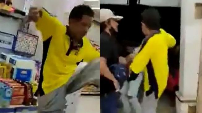 Viral Pria Ngamuk di Minimarket Tangsel Minta Rp 10 juta hingga Ajak Polisi Duel