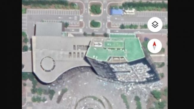 Google Maps Tampilkan Bangunan Misterius di Korea Utara, Penuh Kaca Pecah - 1