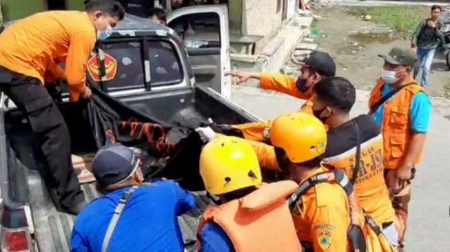 Bocah 10 Tahun Hanyut Terseret Arus Sungai Percut Ditemukan Meninggal