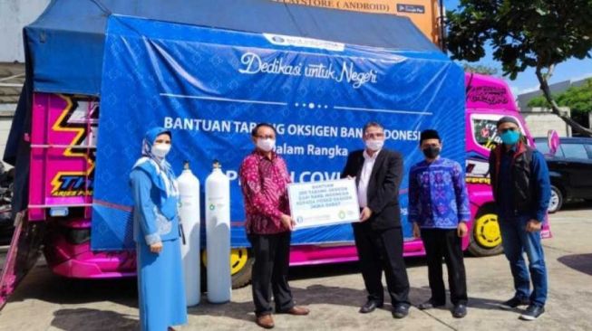 Posko Oksigen Jabar Salurkan Ribuan Tabung ke Rumah Sakit