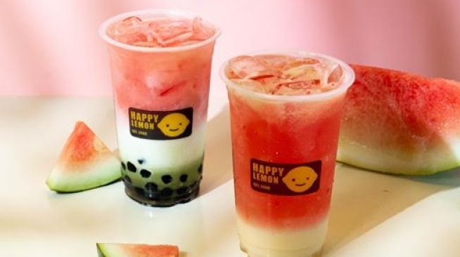 Segarnya Menu Baru dan Nikmatnya Voucher Cashback hingga 100%  dari  Happy Lemon