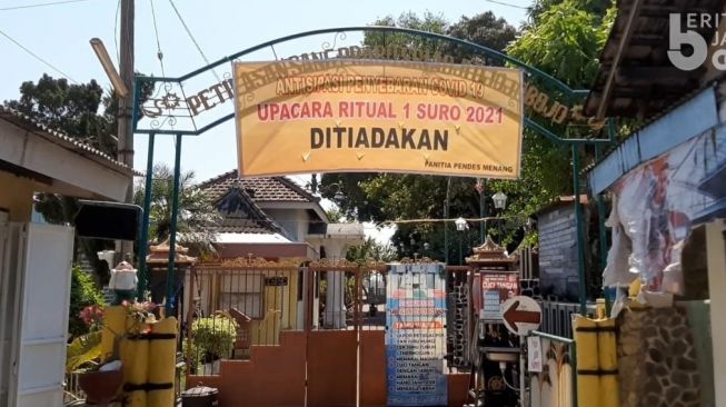 Jelang 1 Suro, Petilasan Prabu Sri Aji Joyoboyo Ditutup untuk Sementara