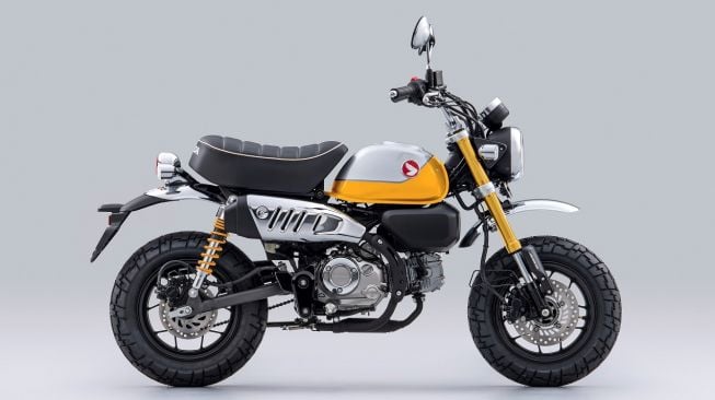 Honda Monkey warna Banana Yellow [PT AHM].