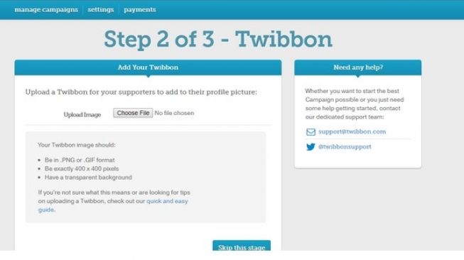Siap unggah Twibbon untuk display  [own.com].