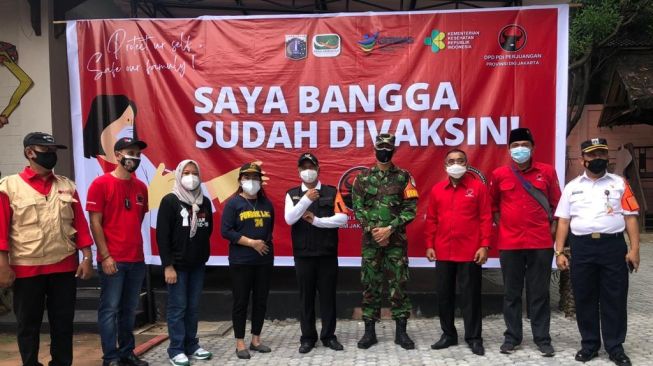 Sediakan 1500 Dosis Vaksin, DPC PDIP Jaksel: untuk Bantu Pemerintah