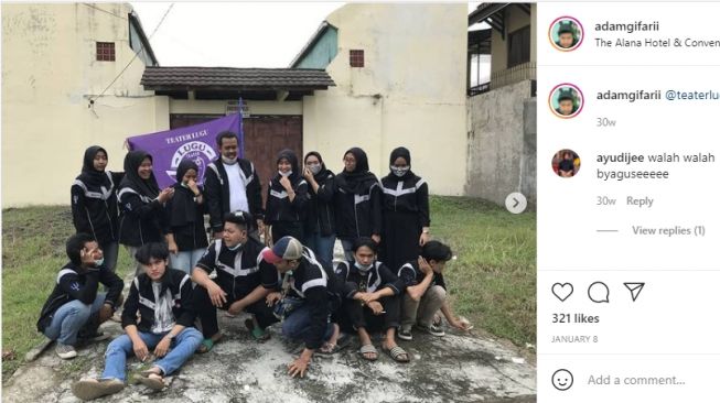 Potret Adam Gifari anak Rhoma Irama. [Instagram]