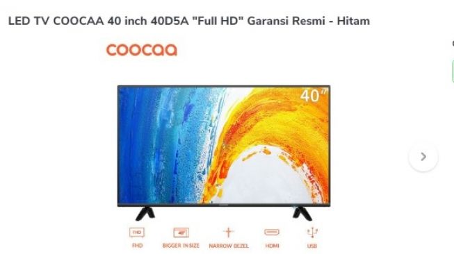 Coocaa 40D5T