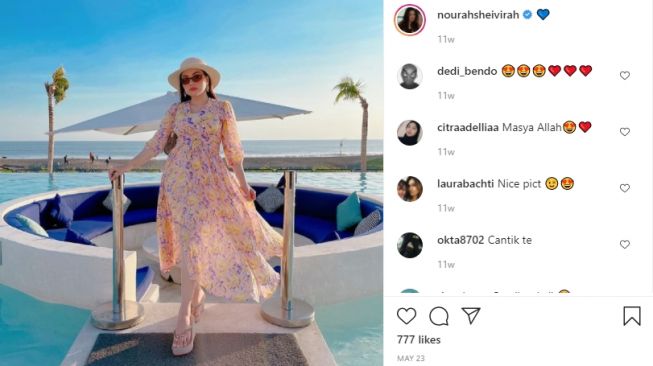 Potret Nurah Syahfirah Ibu Sambung Teuku Rassya. [Instagram]