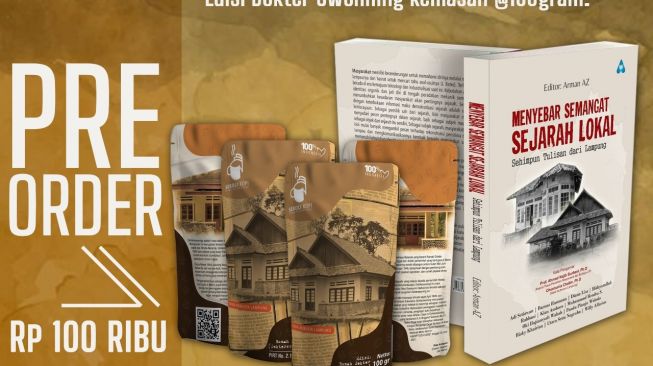 Galang Dana Pendirian Rumah Informasi Sejarah Metro, Sahabat Dokterswoning Jual Buku