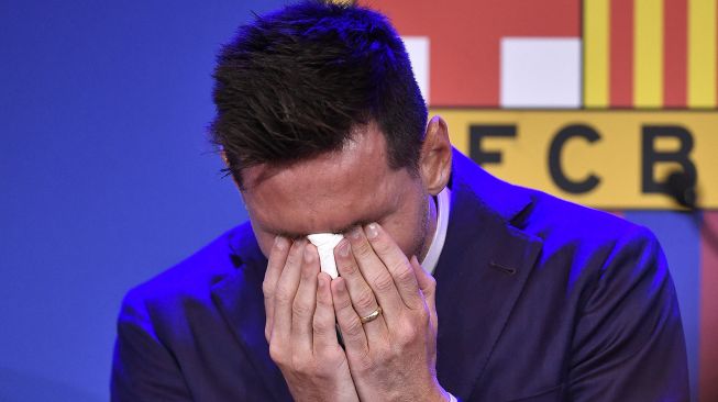 Sudjiwo Tedjo Komentari Tangisan Perpisahan Lionel Messi dengan Barcelona