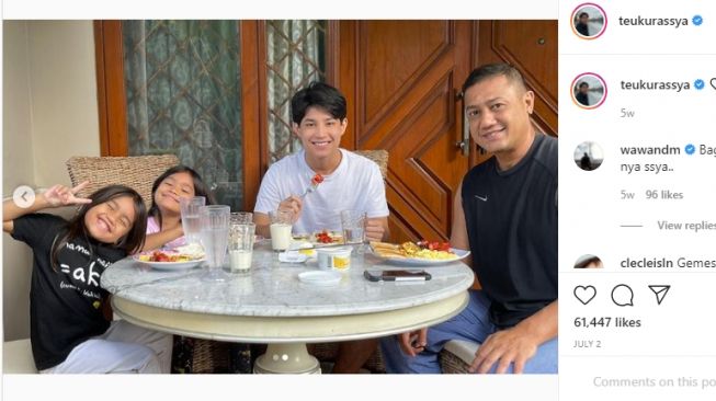 Potret Nurah Syahfirah Ibu Sambung Teuku Rassya. [Instagram]