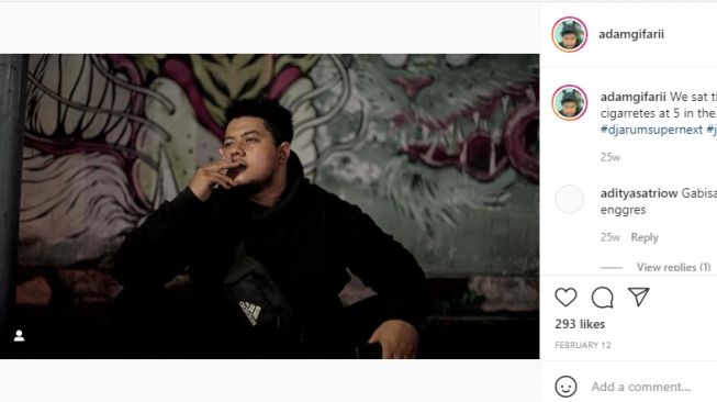 Potret Adam Gifari anak Rhoma Irama. [Instagram]