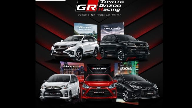 Toyota Gazoo Racing yang menyuguhkan lima model sekaligus di pasar Tanah Air [PT TAM].