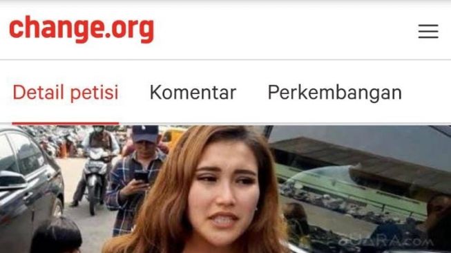 Petisi menolak Ayu Ting Ting di pertelevisian Indonesia.