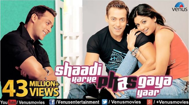  Film Shaadi Karke Phas Gaya Yaar dibintangi Salman Khan dan Shilpa Shetty.