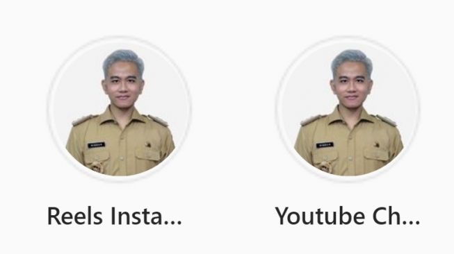 Rambut Gibran Berubah Putih di Instagram, Jadi Cawapres Ganjar di Pilpres 2024?