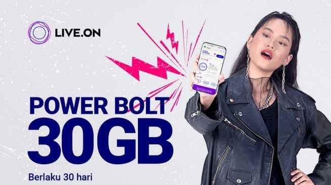 Live.On Power Bolt 30GB: Solusi Kebutuhan Kuota Internet Masyarakat Urban