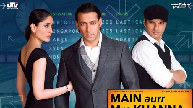 Film Main Aurr Mrs Khanna dibintangi Salman Khan dan Kareena Kapoor. 