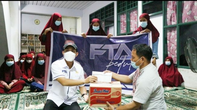 Berbagi Sembako, FTA Ringankan Beban Panti Asuhan di Masa Pandemi