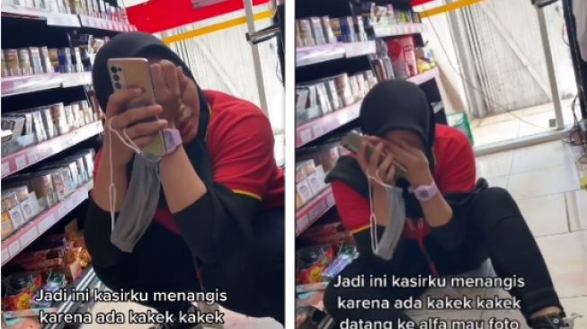 Kasir minimarket terharu melihat kakek-kakek datang untuk fotokopi KK (tiktok)