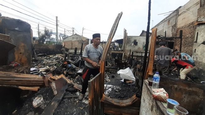 Hanya Tersisa Baju di Badan, Jerit Korban Kebakaran di Grogol Petamburan Meminta Bantuan