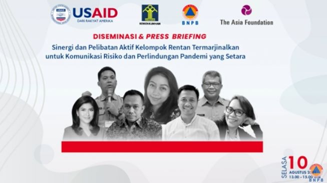 LIVE STREAMING: Sinergi dan Pelibatan Aktif Kelompok Rentan untuk  Perlindungan Pandemi