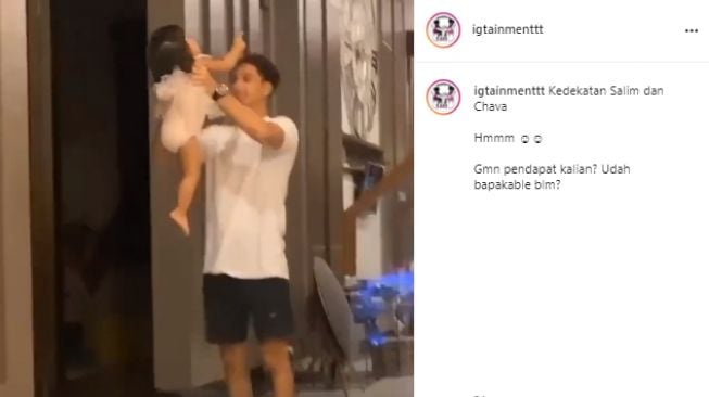 Salim Nauderer dan putri Rachel Vennya (Instagram.com)