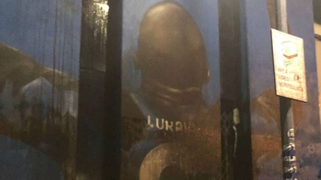 Hapus Mural Lukaku, Fans Inter Kirim Pesan Menohok: Anda Berlutut Demi Uang!