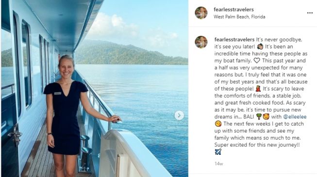 Potret Kaitlyn McCaffery Influencer AS yang Kecelakaan dan Koma di Bali. [Instagram]