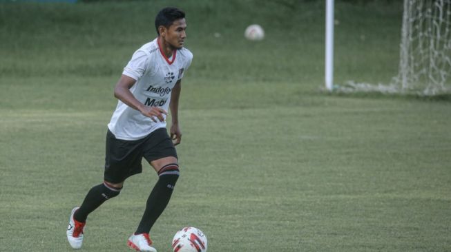 Pemain Bali United Haudi Abdillah (HO/Baliutd.com)