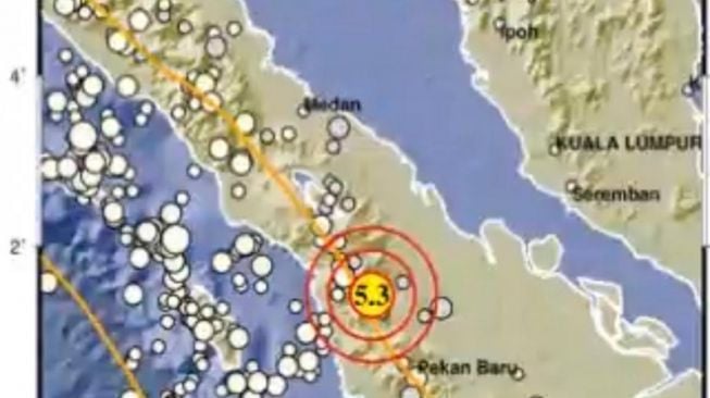 Gempa Padang Lawas Utara Dipicu Sesar Besar Sumatra Segmen Toru