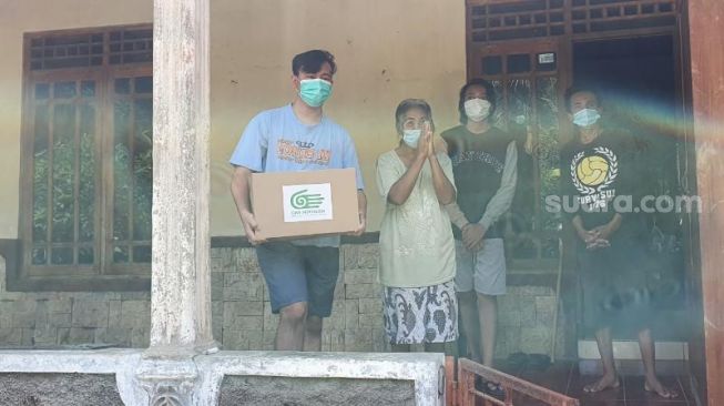 Gandeng Karang Taruna, GKR Indonesia Salurkan Bantuan bagi Warga Isoman di Sleman