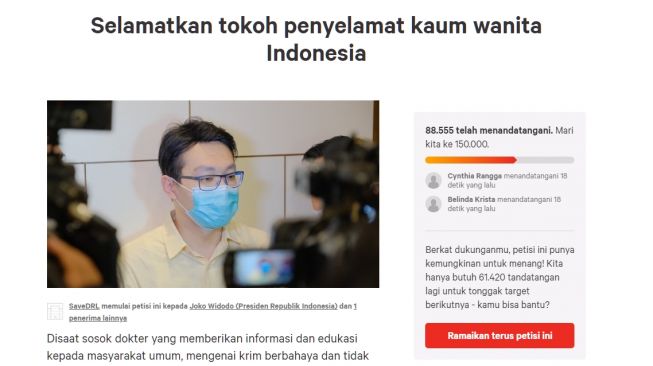 Viral Video dr Richard Lee Ditangkap Polisi, Petisi Selamatkan Dokter Richard Viral