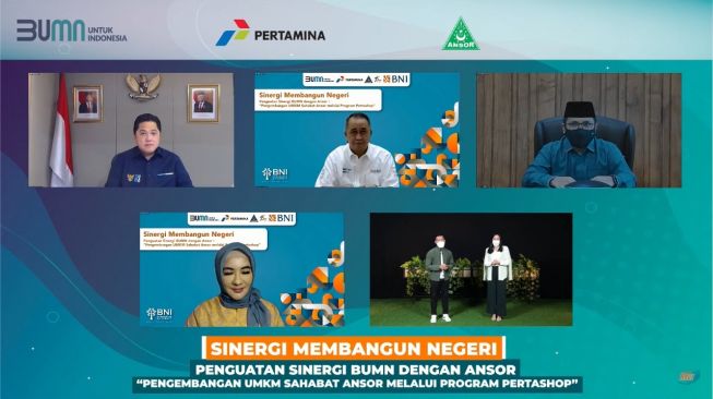 Gandeng UMKM Ansor, BNI-Pertamina Genjot Pertashop dan Agen46