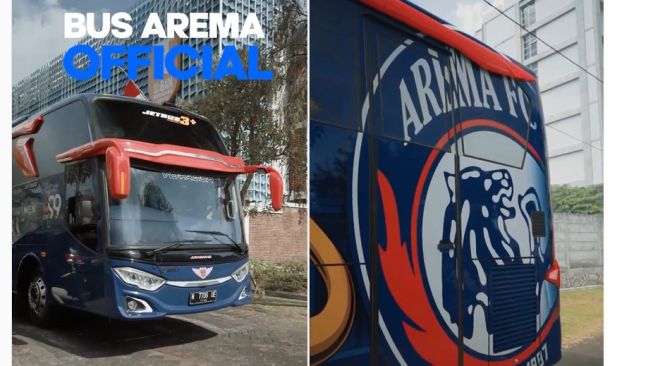 Bus Arema FC (Instagram)