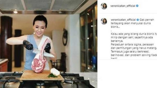 mantan istri Ahok, Veronica Tan. (Instagram/@veronicatan_official)