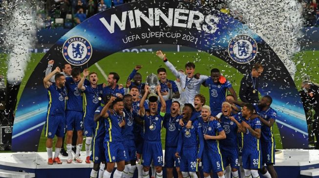 Langka, Chelsea Jadi Tim Inggris Kedua yang Menangi Piala Super Eropa Lebih dari Sekali