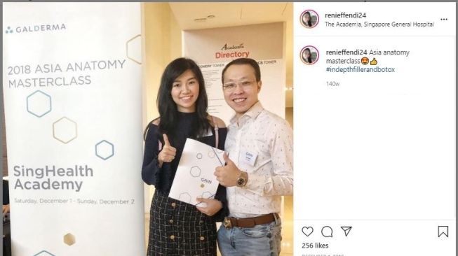 Sosok Reni Effendi, Istri Dokter Richard Lee (instagram.com/renieffendi24)