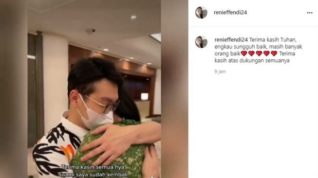 Momen dr Richard Lee Dibebaskan, Haru Dipeluk Erat Istri