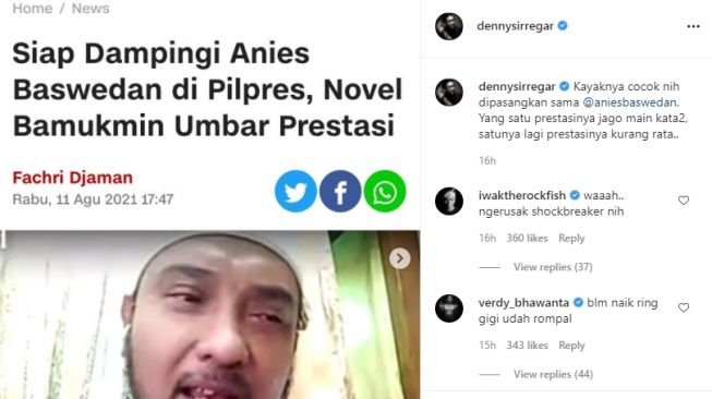 Postingan Denny Siregar [@Dennysiregar]