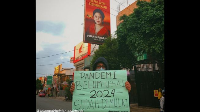 Protes PPKM Samarinda [Istimewa]