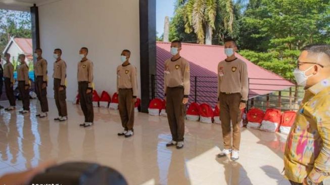 Bupati Turun Langsung, Tinjau Anggota Paskibraka
