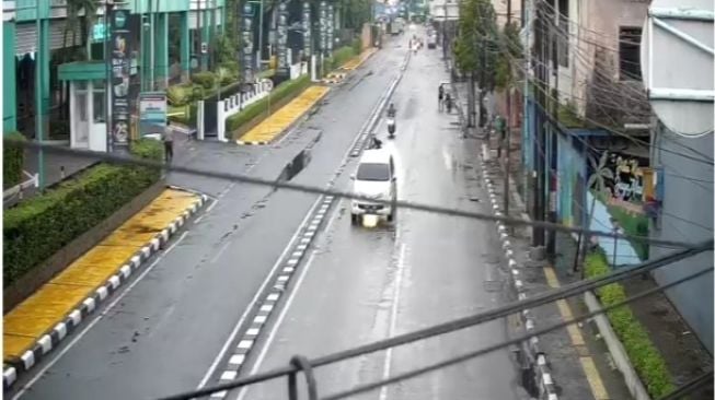 Jumat Pagi, Jalanan Kota Medan Kembali Lengang